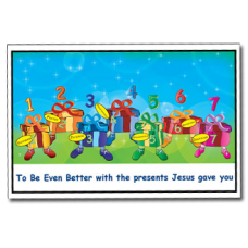 Poster - To be even better with the presents Jesus gave you