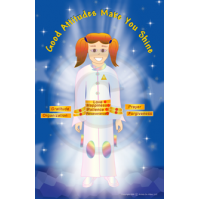 Poster - Good attitudes make you shine (girl 1)