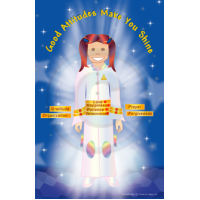 Poster - Good attitudes make you shine (girl 2)