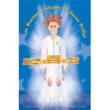 Afiche - Las buenas actitudes te hacen brillar (niño 2)